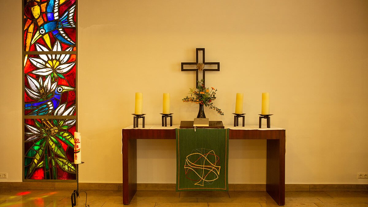 Altar in der Kapelle